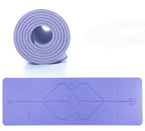 Position guide yoga mat