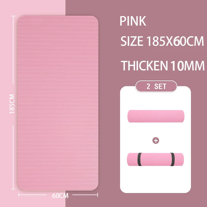 Pink Pilates mat Premium Comfort and Durability » Yoga Props
