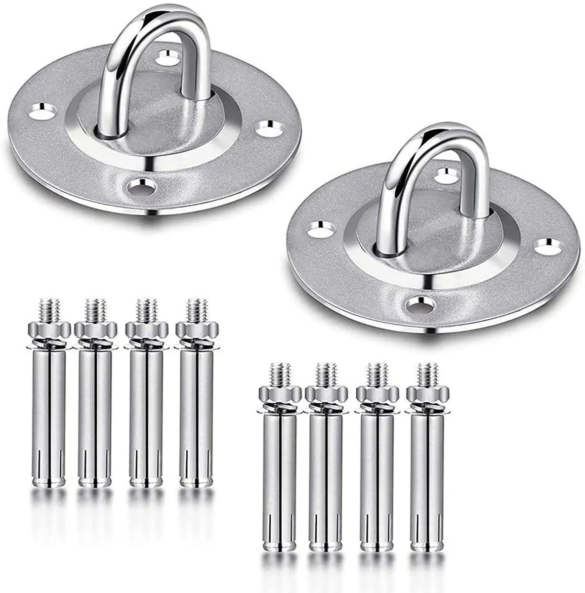 Ceiling hooks for yoga top trapeze