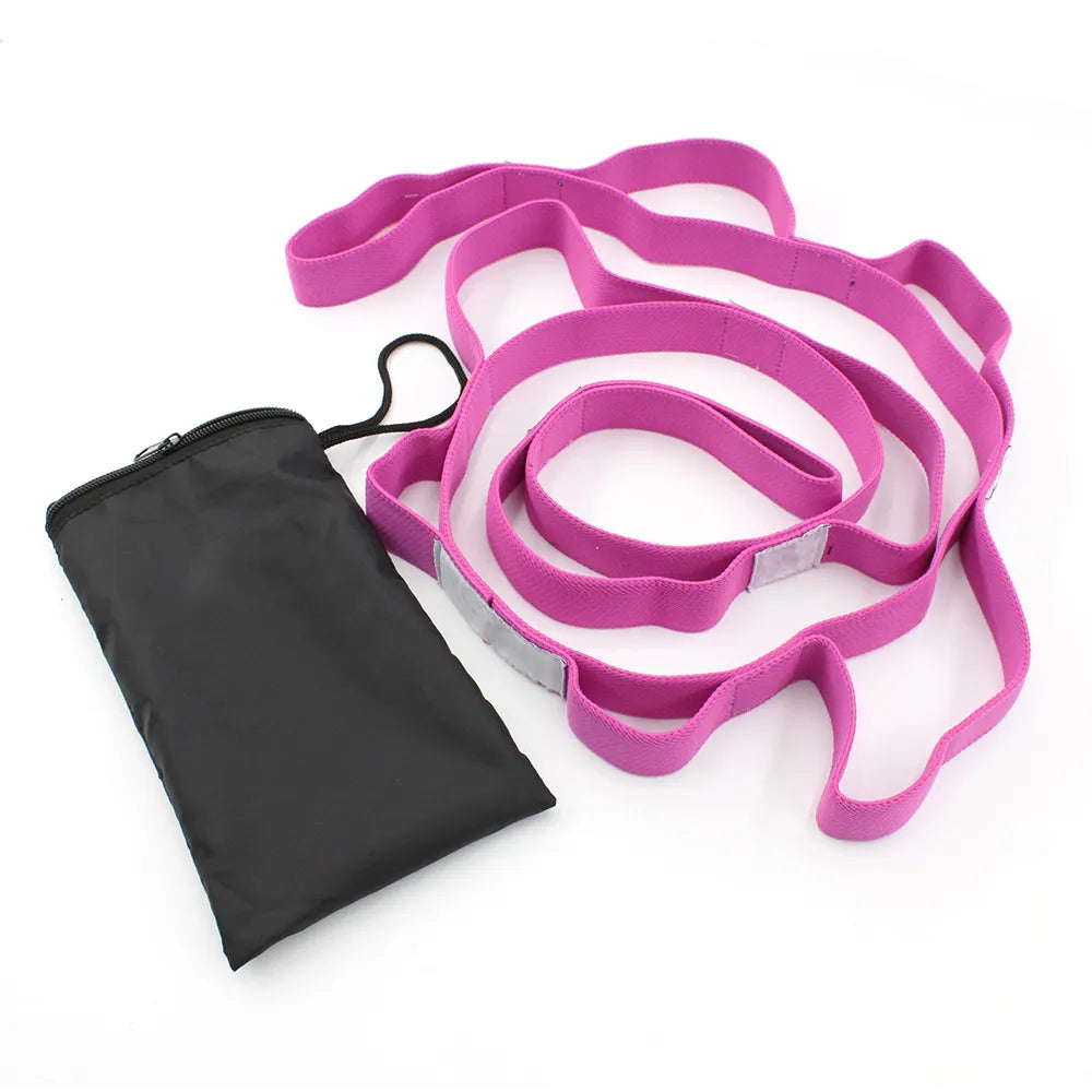 Yoga stretch straps with loops Versatile Nylon Extension Belt » Yoga Props