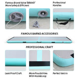 Inflatable yoga mat