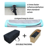 Inflatable yoga mat