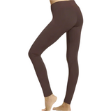 Brown yoga leggings