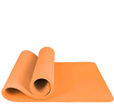Orange yoga mat
