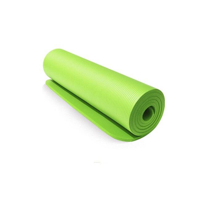 Lightweight Green Yoga Mat | shop online and save | Yoga props