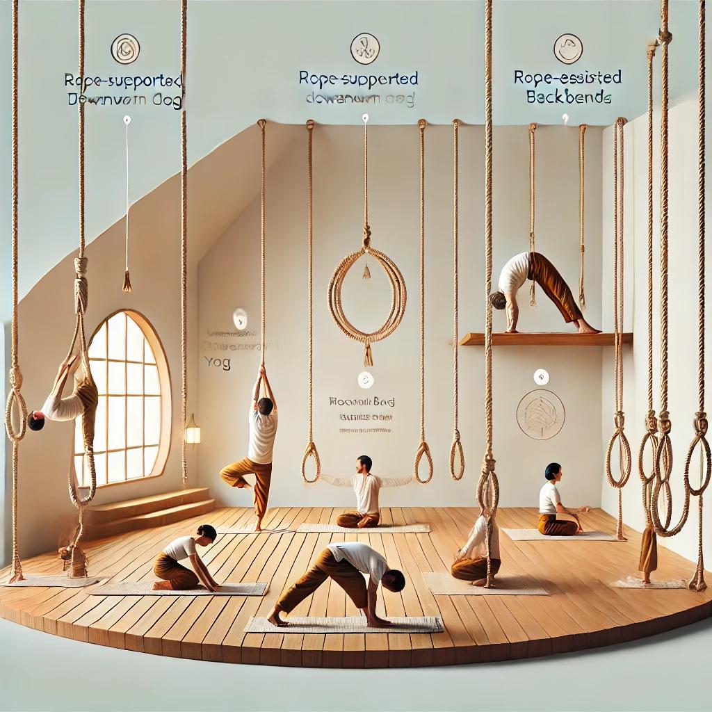 Exploration of Rope Yoga in Iyengar Tradition