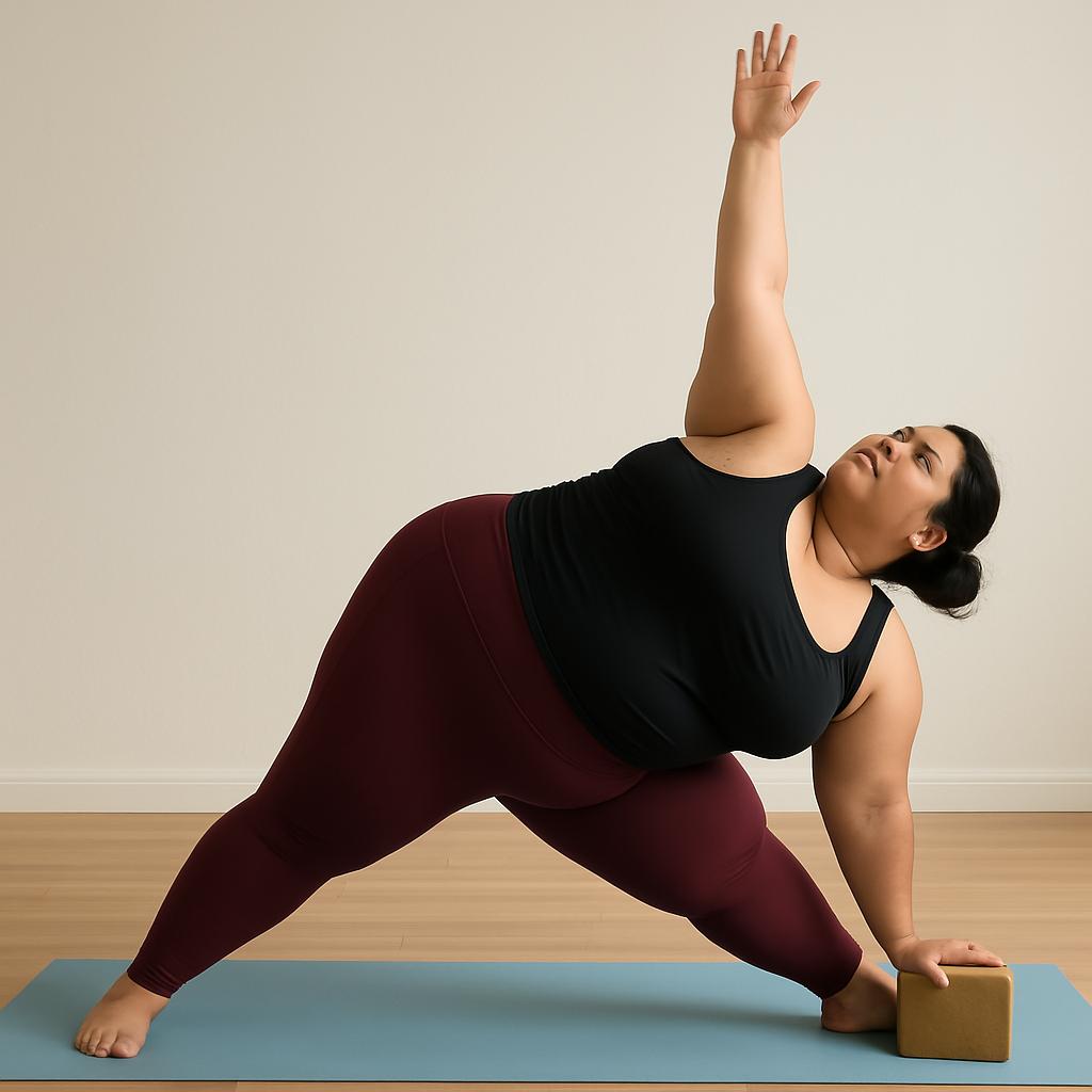 Curvy yoga