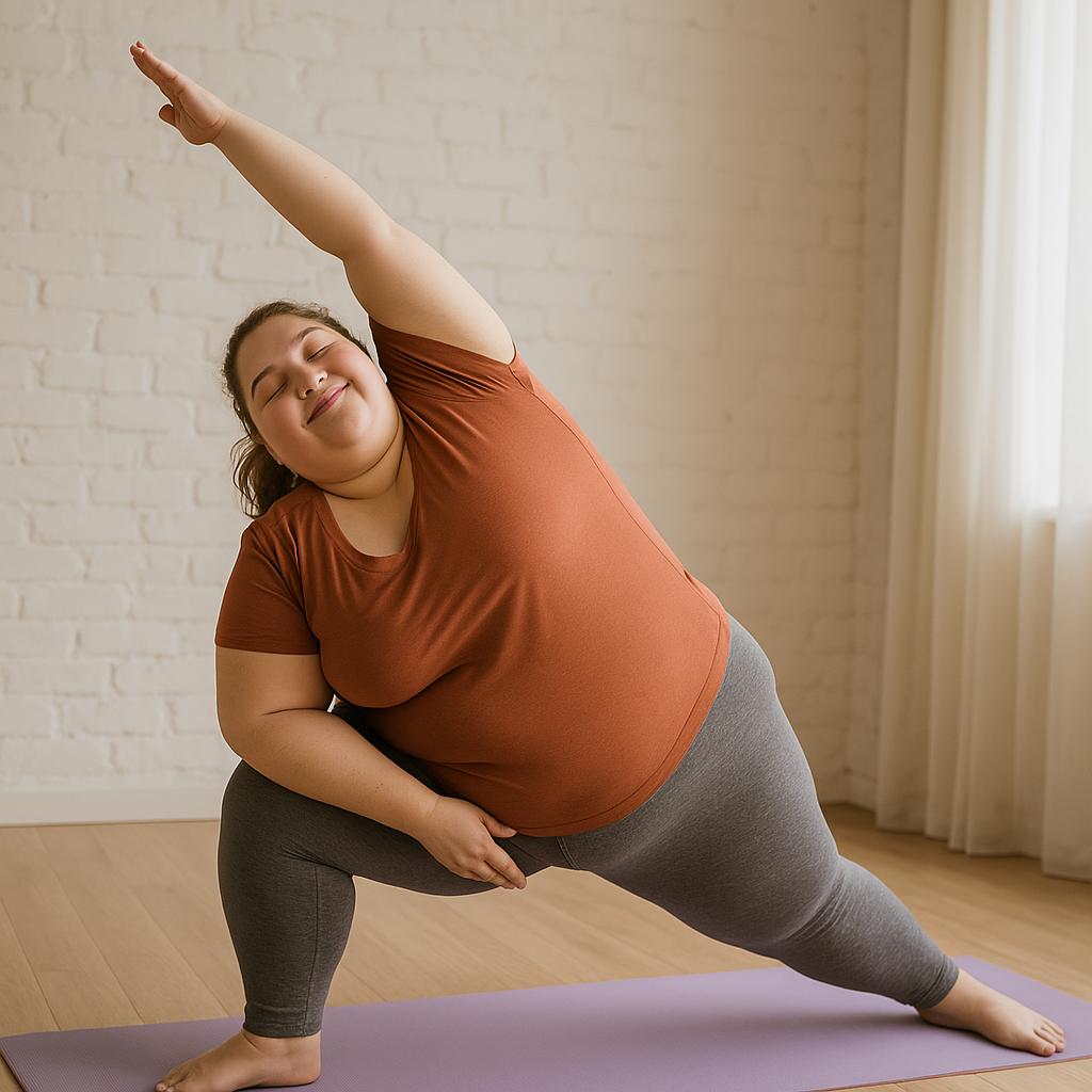 Can fat people do yoga?