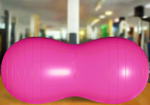Pink yoga ball