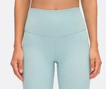 Light blue yoga leggings