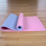 Light pink yoga mat