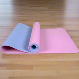 Light pink yoga mat
