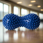 Spiky peanut massage ball