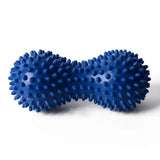 Spiky peanut massage ball