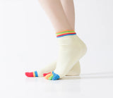 Fun yoga socks