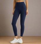 Dark blue yoga leggings