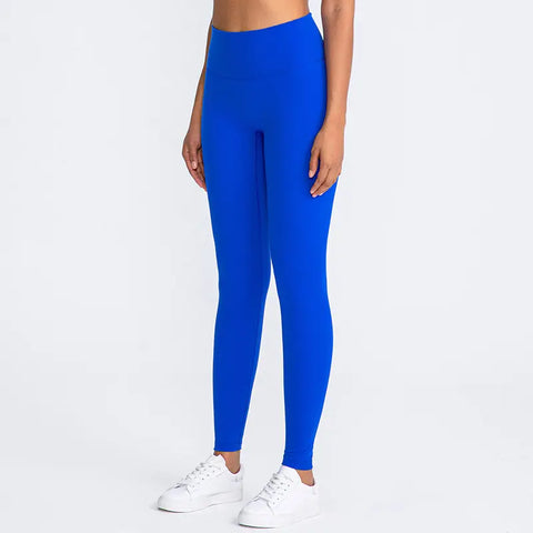 Royal blue yoga leggings