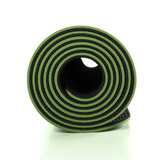 Yoga mat with markings