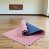 Position guide yoga mat