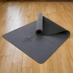 Yoga alignment mat