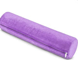 Velvet yoga bolster