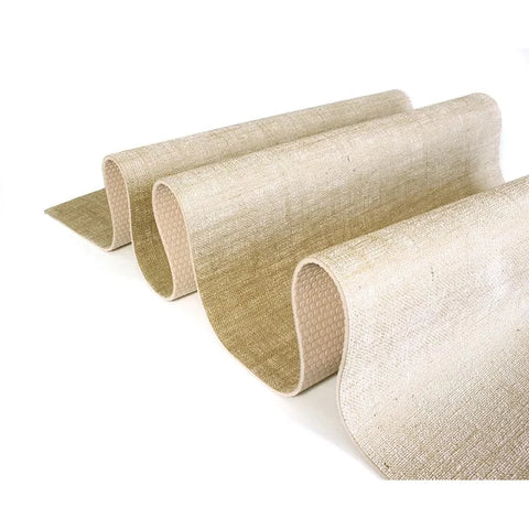 Jute rubber yoga mat