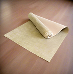 Jute rubber yoga mat