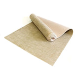 Jute rubber yoga mat