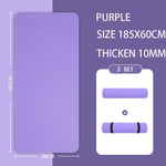 Compact yoga mat