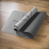 Grey yoga mat 