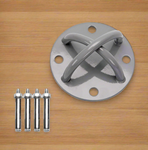 Yoga trapeze ceiling hooks