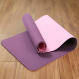 Natural rubber yoga mat