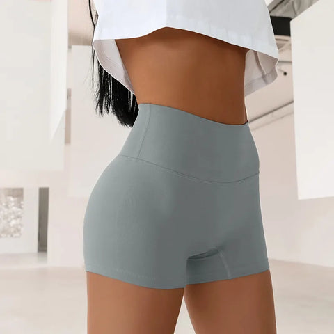 Mini yoga shorts sales
