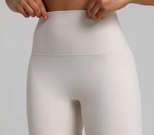 White Yoga Leggings Stylish Comfort » Yoga Props