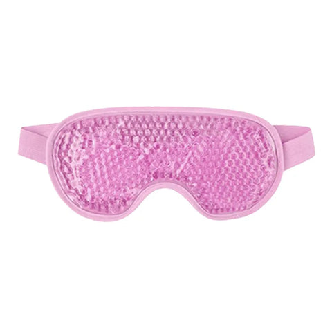 Sleep eye mask with cooling gel