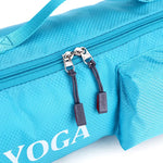 Nylon zippered yoga mat bag