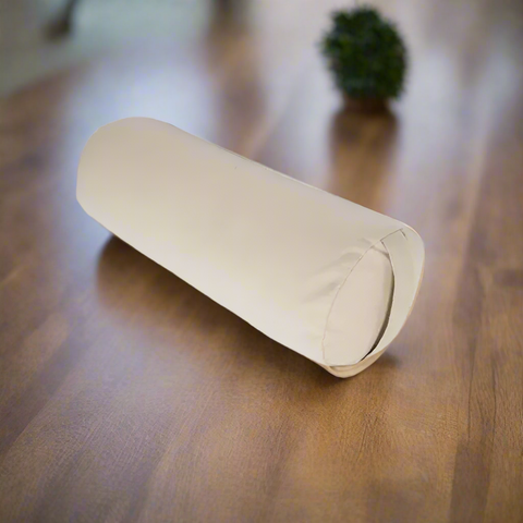 Yoga cylinder pillow white