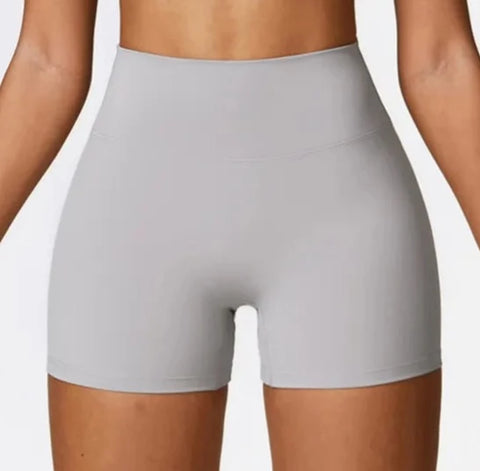 High waisted yoga shorts