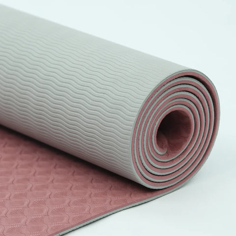 Pale pink yoga mat  Elevate Your Workouts with Comfort and Style