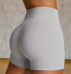 High waisted yoga shorts
