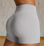 High waisted yoga shorts
