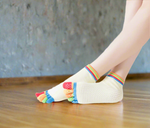 Fun yoga socks