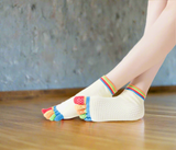 Fun yoga socks