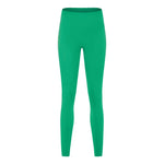 Green yoga leggings