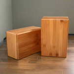 Bamboo yoga block