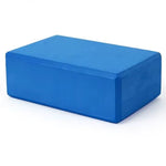 Blue yoga block