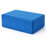 Blue yoga block
