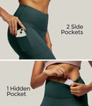 Dark Green yoga leggings