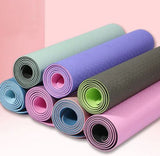 Light pink yoga mat