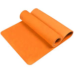 Orange yoga mat